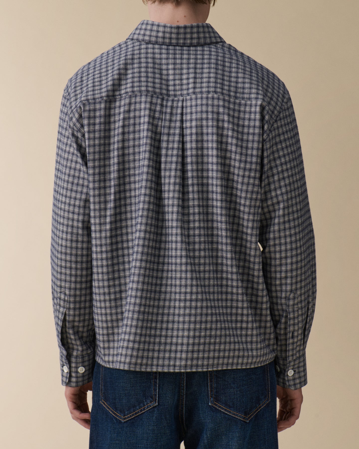 Juan Blue Flannel Check