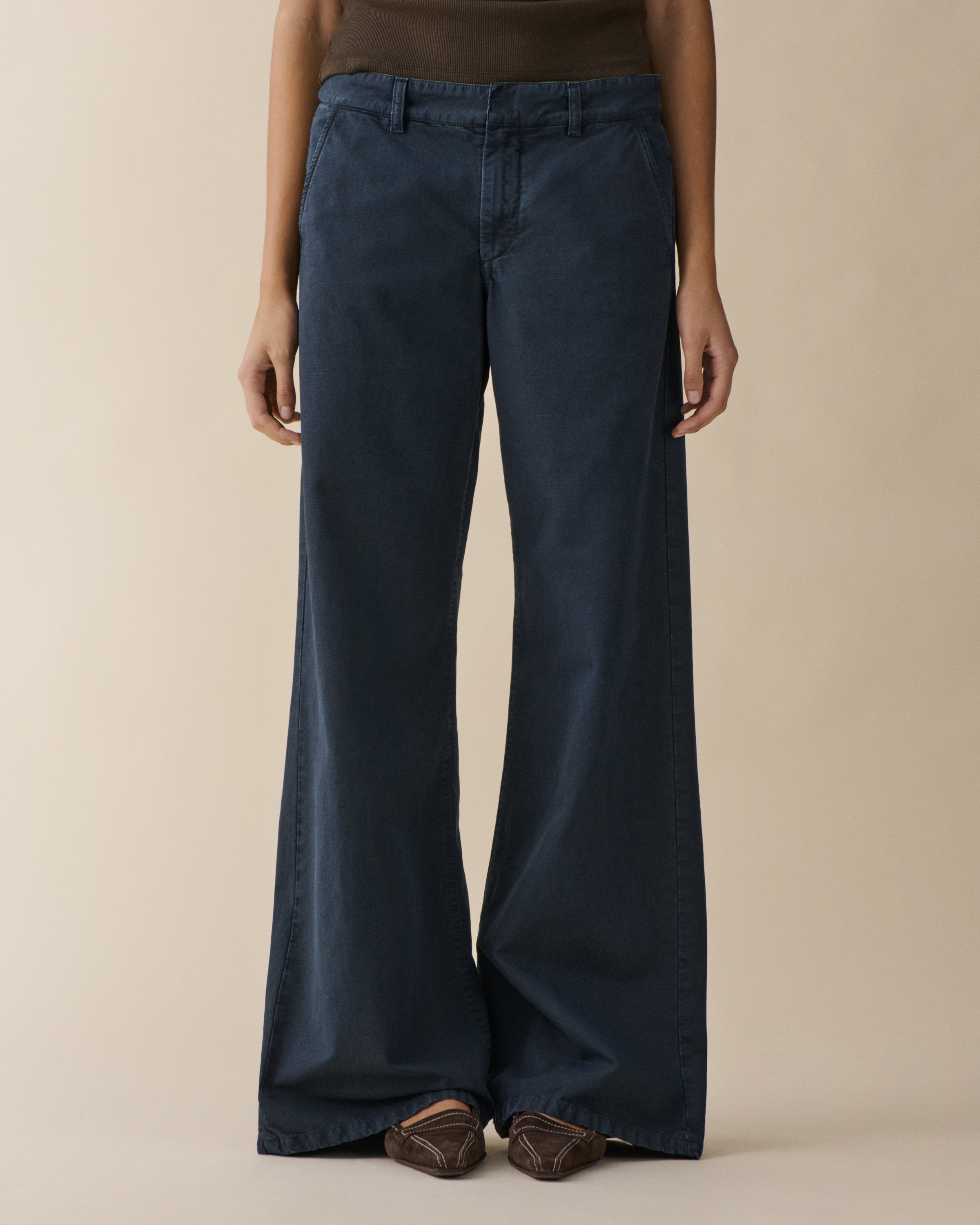 Kyoto Chino Plié Blue Black