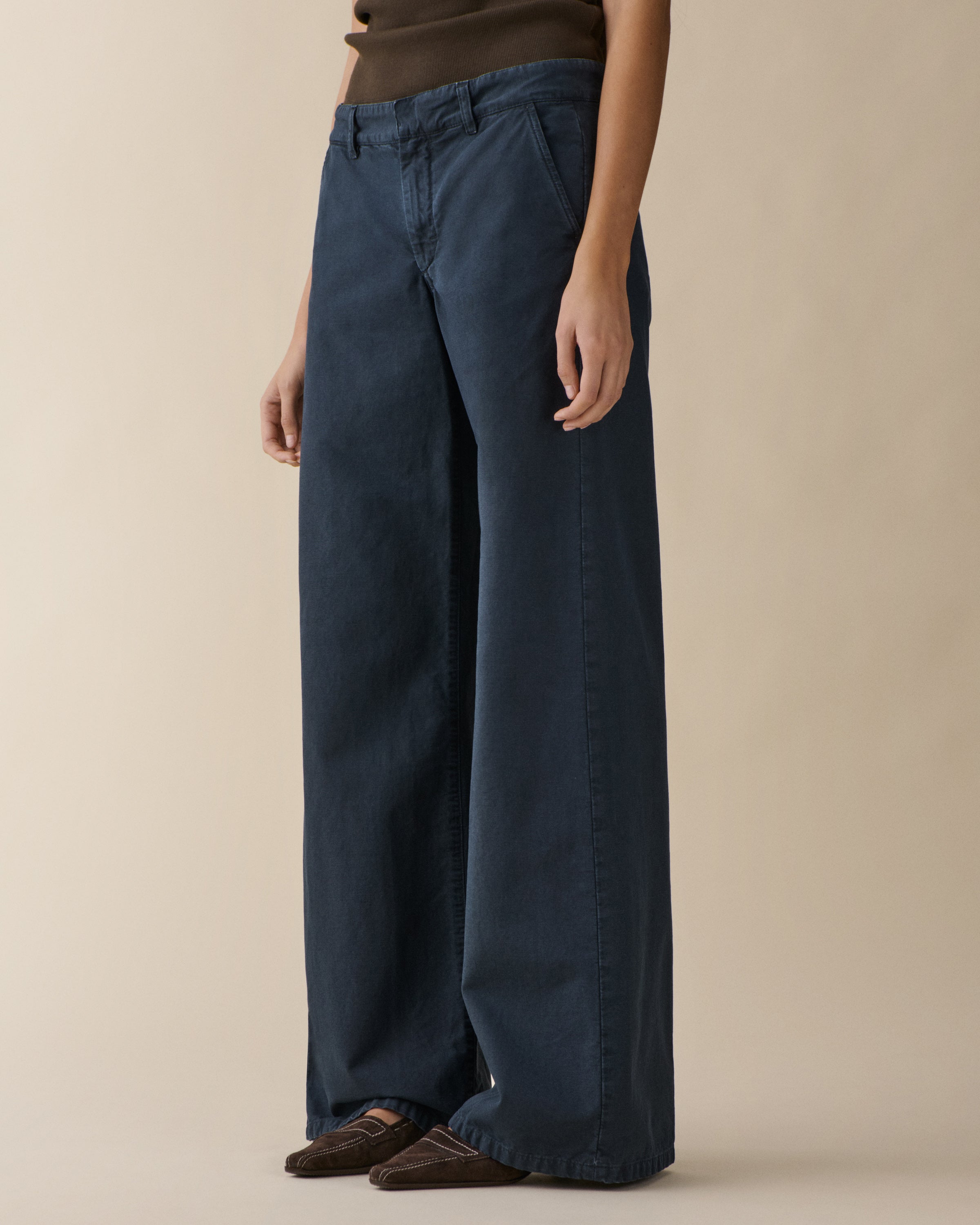 Kyoto Chino Plié Blue Black