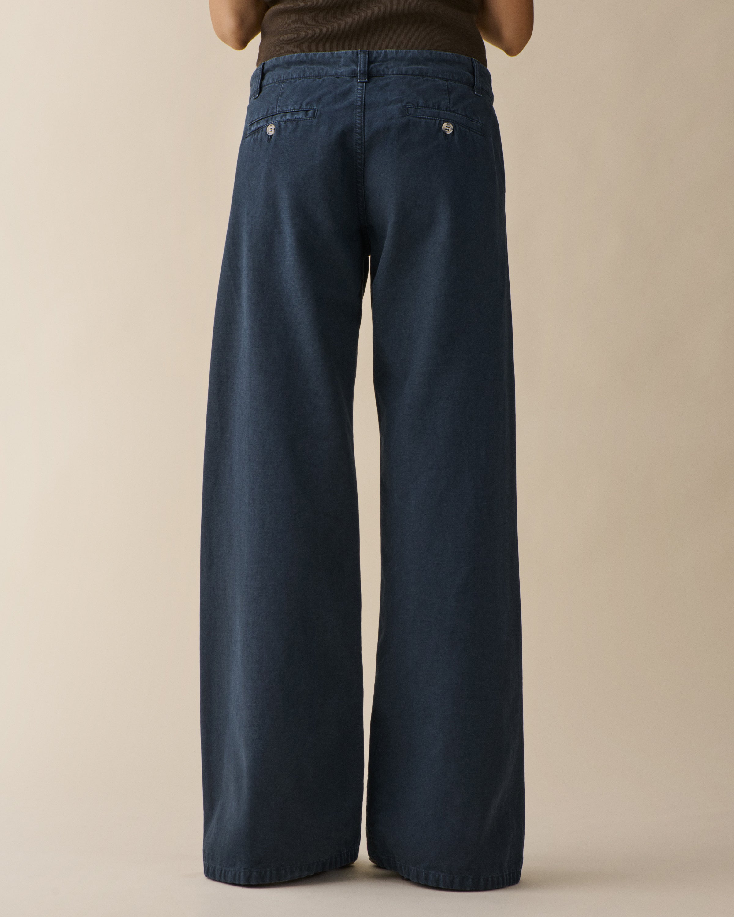 Kyoto Chino Plié Blue Black