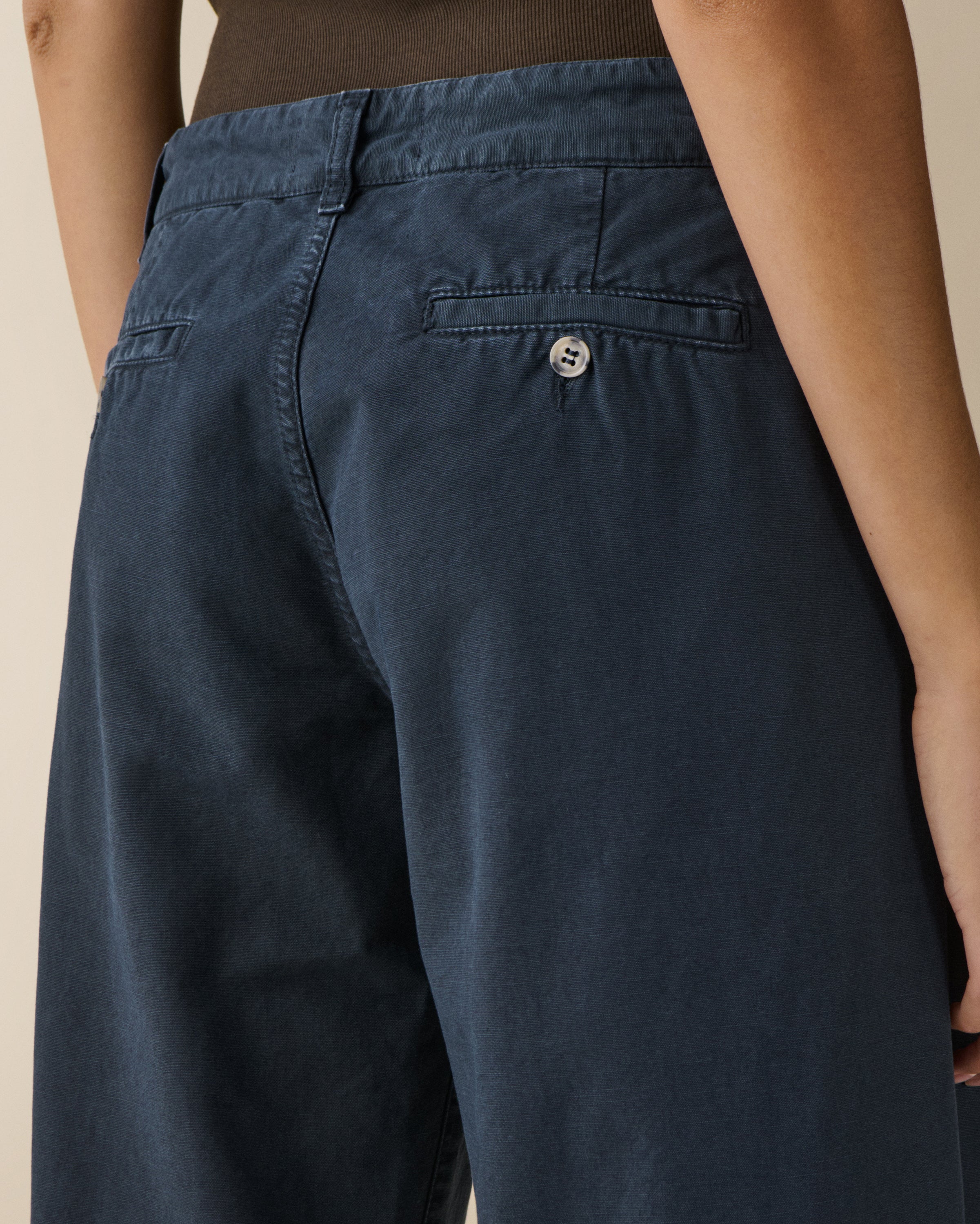 Kyoto Chino Plié Blue Black