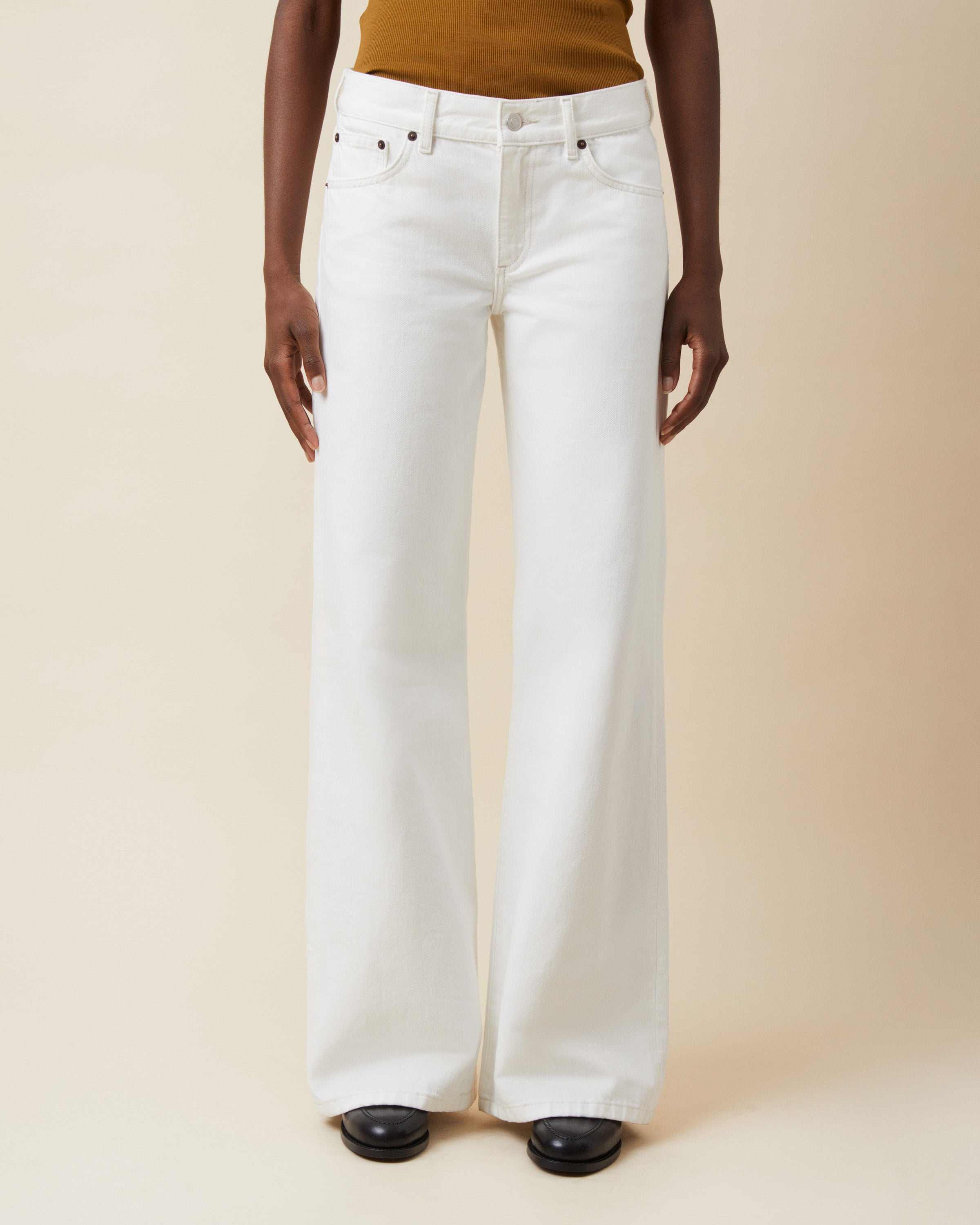 Women's Kyoto Natural White Jeans - Jeanerica