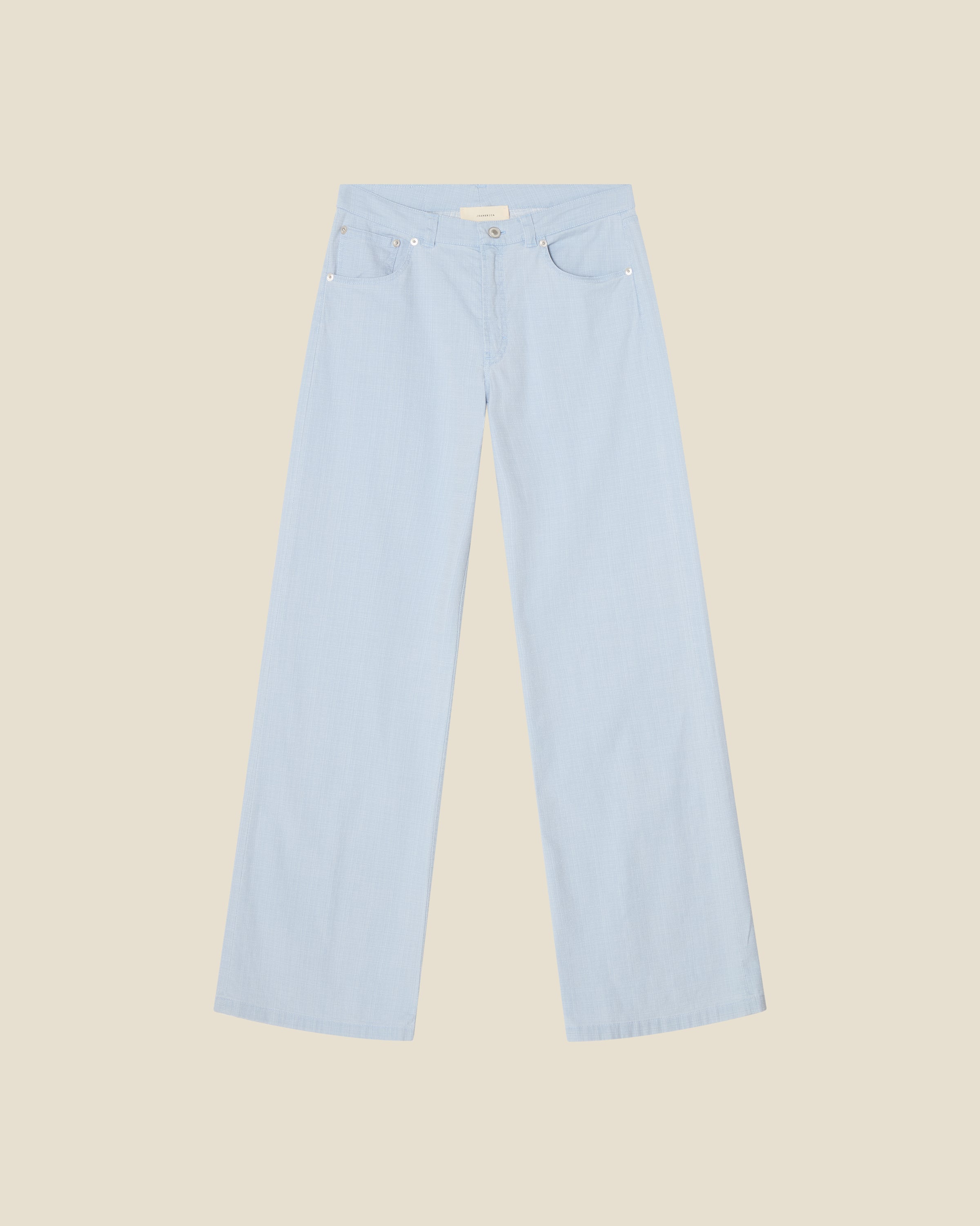 Kyoto Sky Blue flat (beige background)