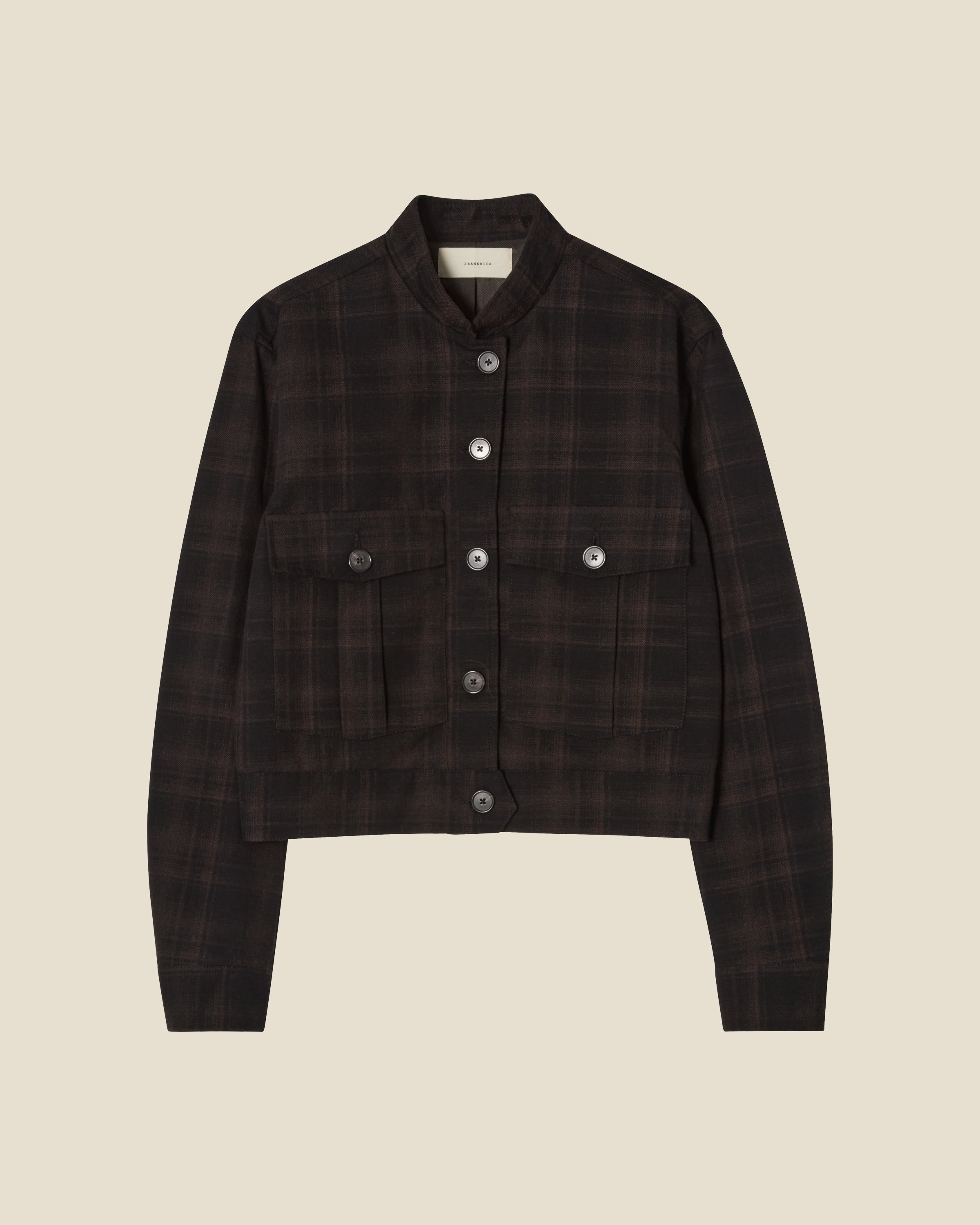 Lee Brown Check flat (beige background)