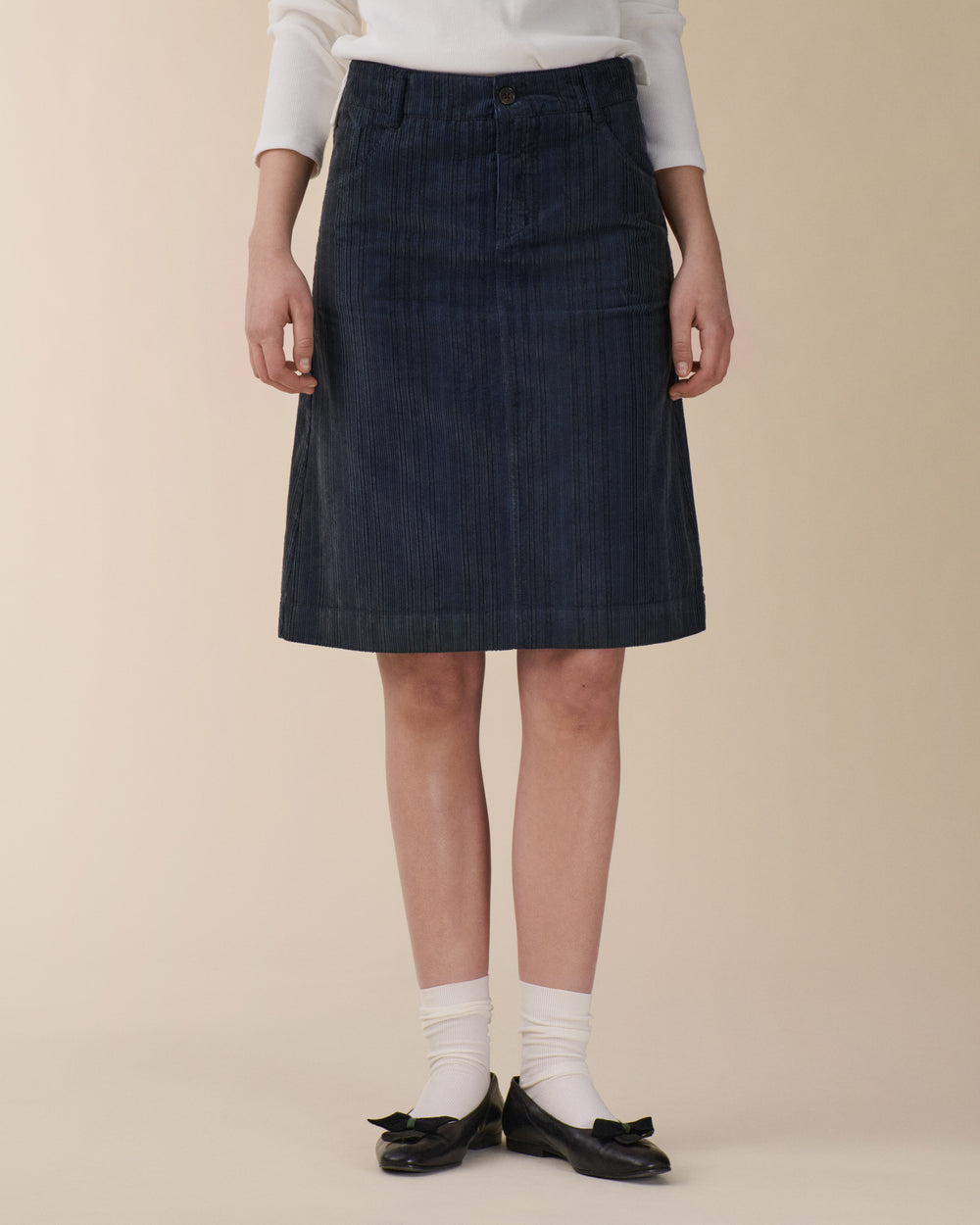 Mallory Azzurro Corduroy