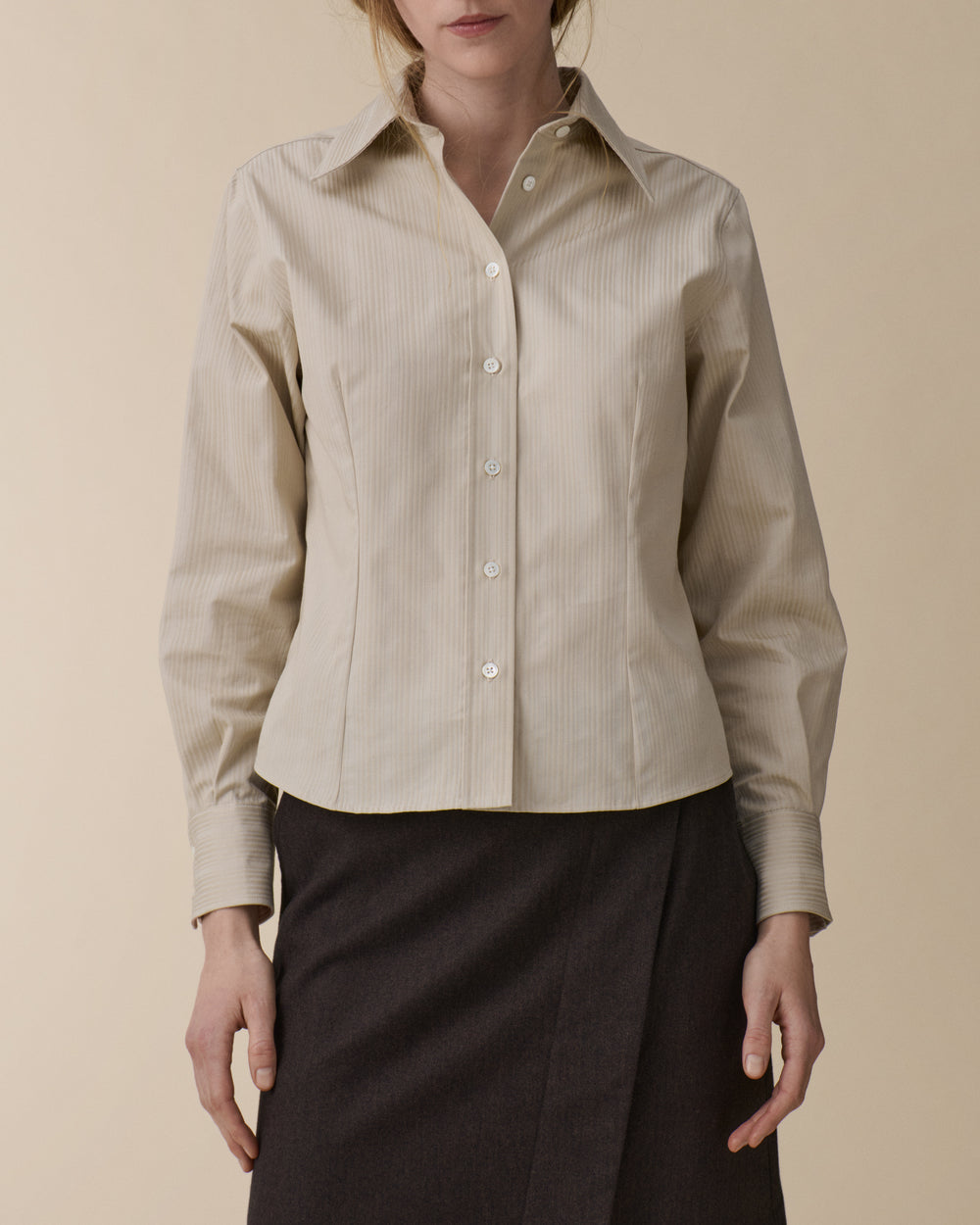 Martha Off White Satin