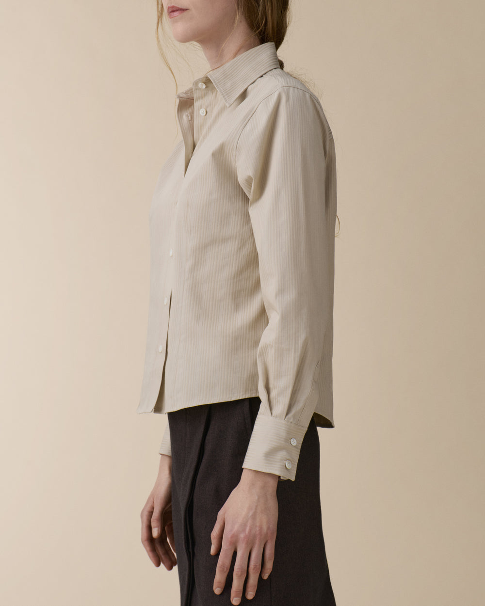 Martha Off White Satin