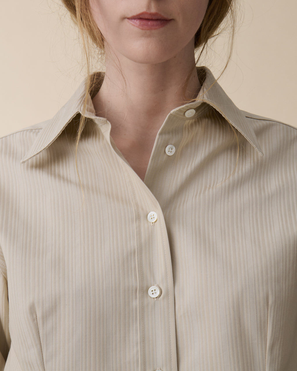 Martha Off White Satin