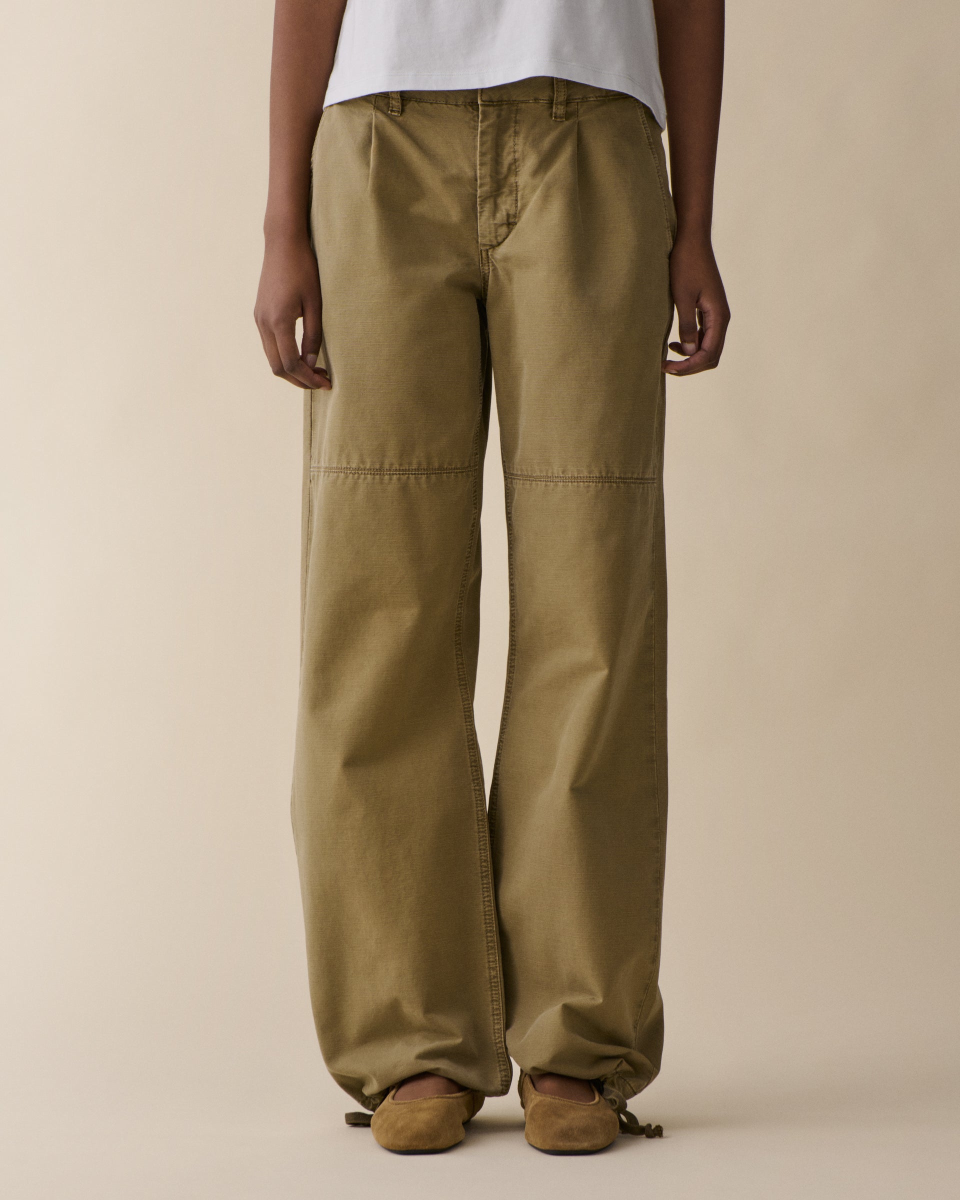 Mina Khaki Plié