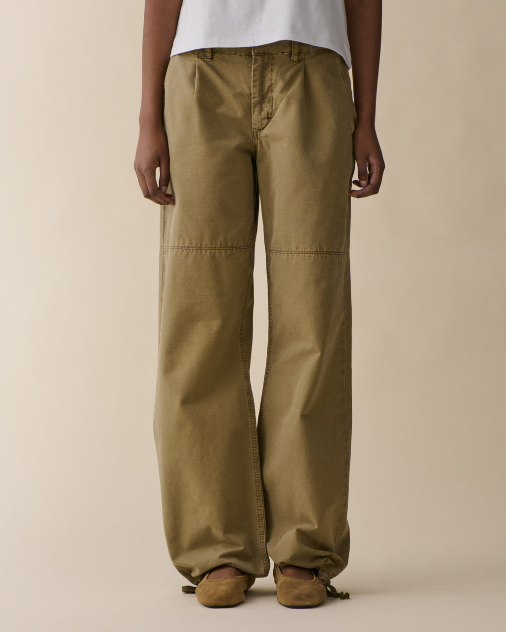 Mina Khaki Beige Plié