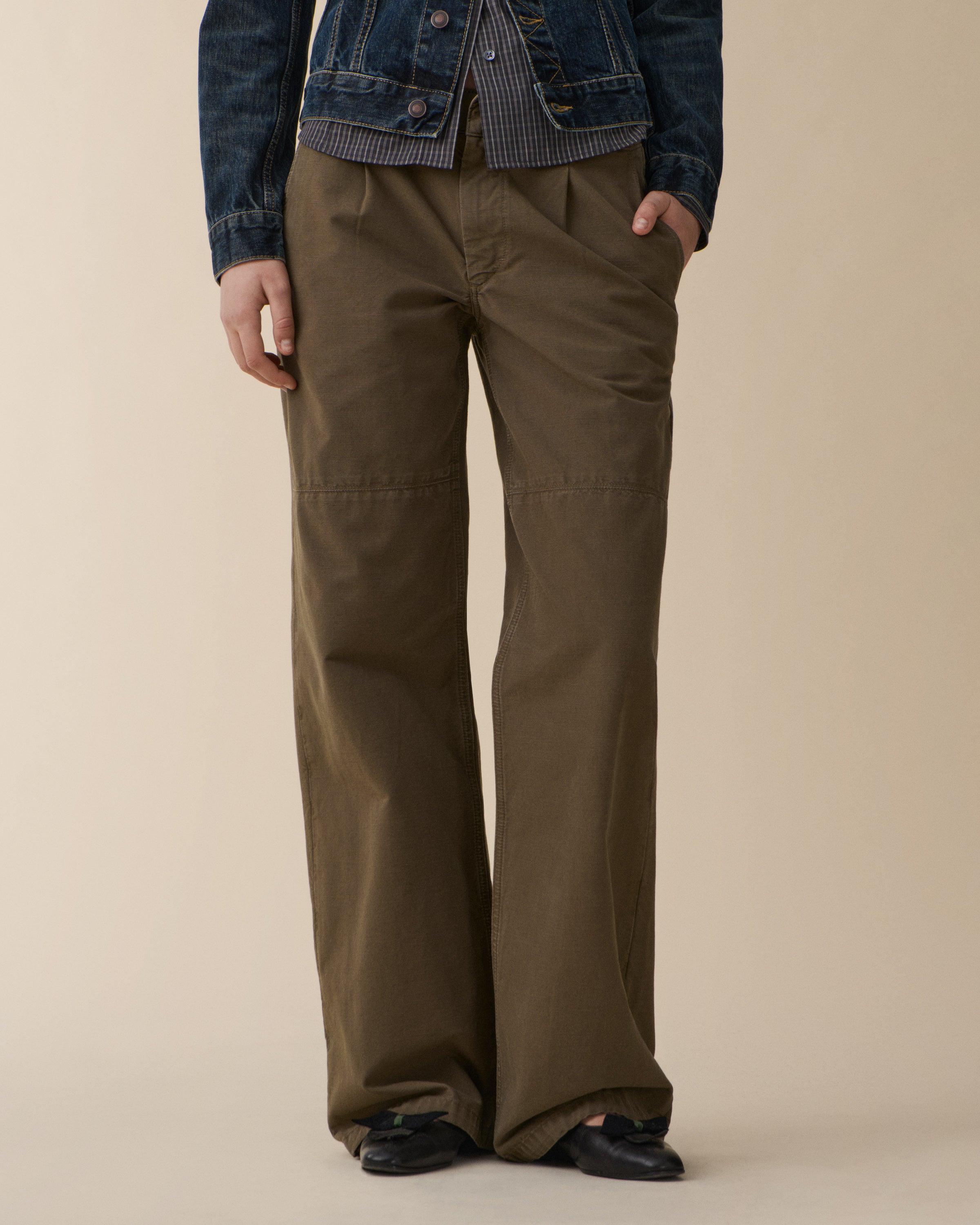 Mina Khaki Green
