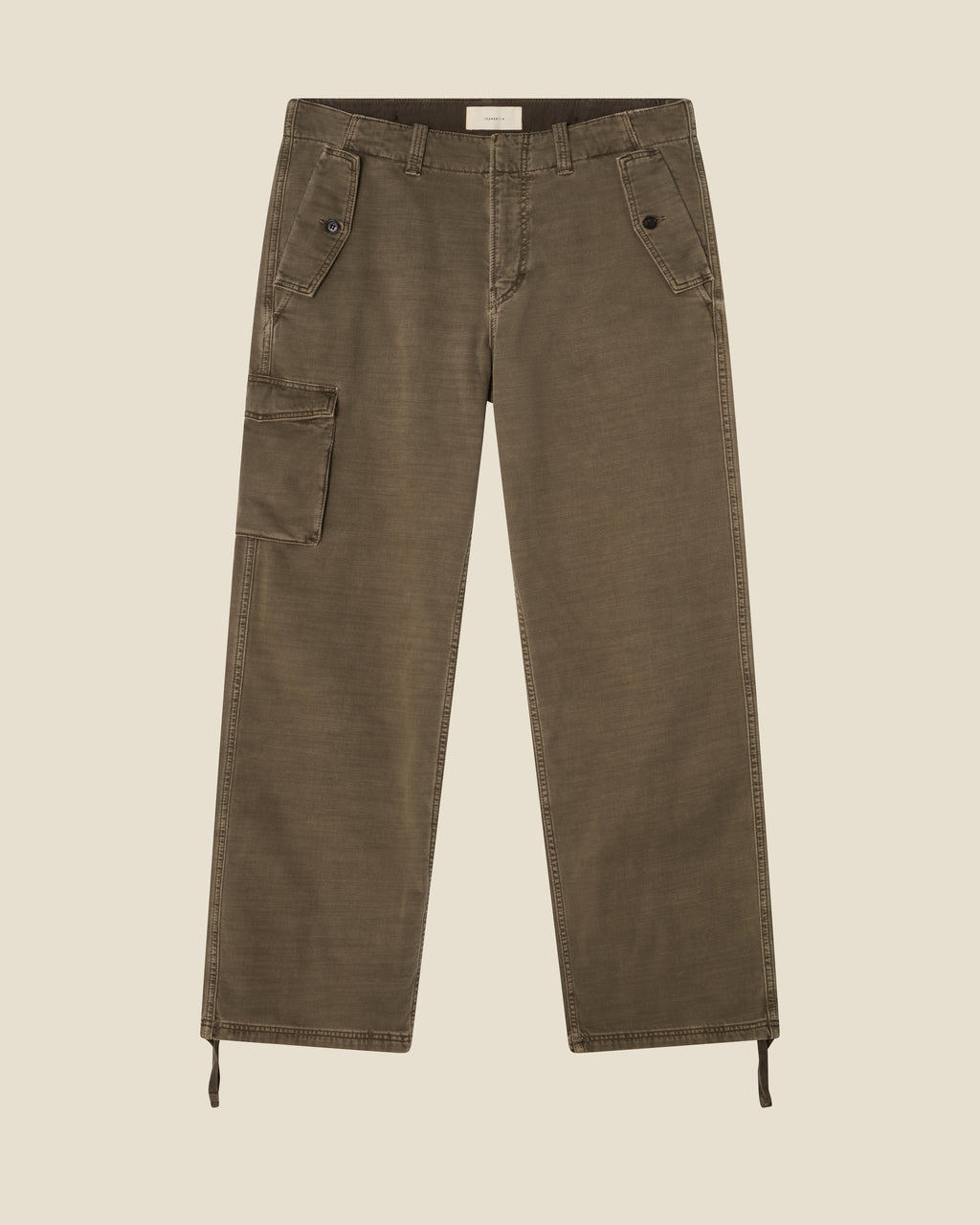 Monti Khaki Beige flat (beige background)