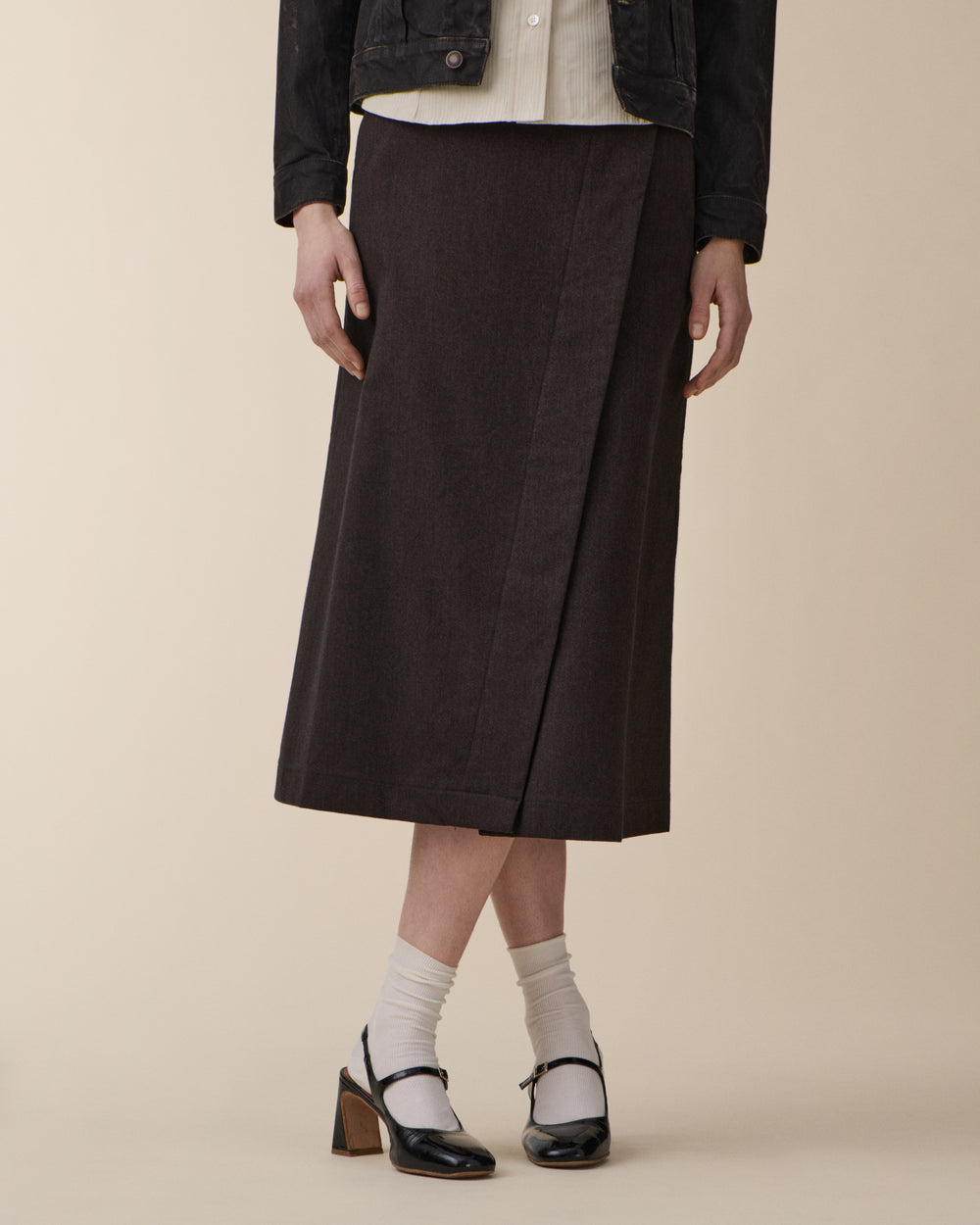 Oceane Brown Herringbone