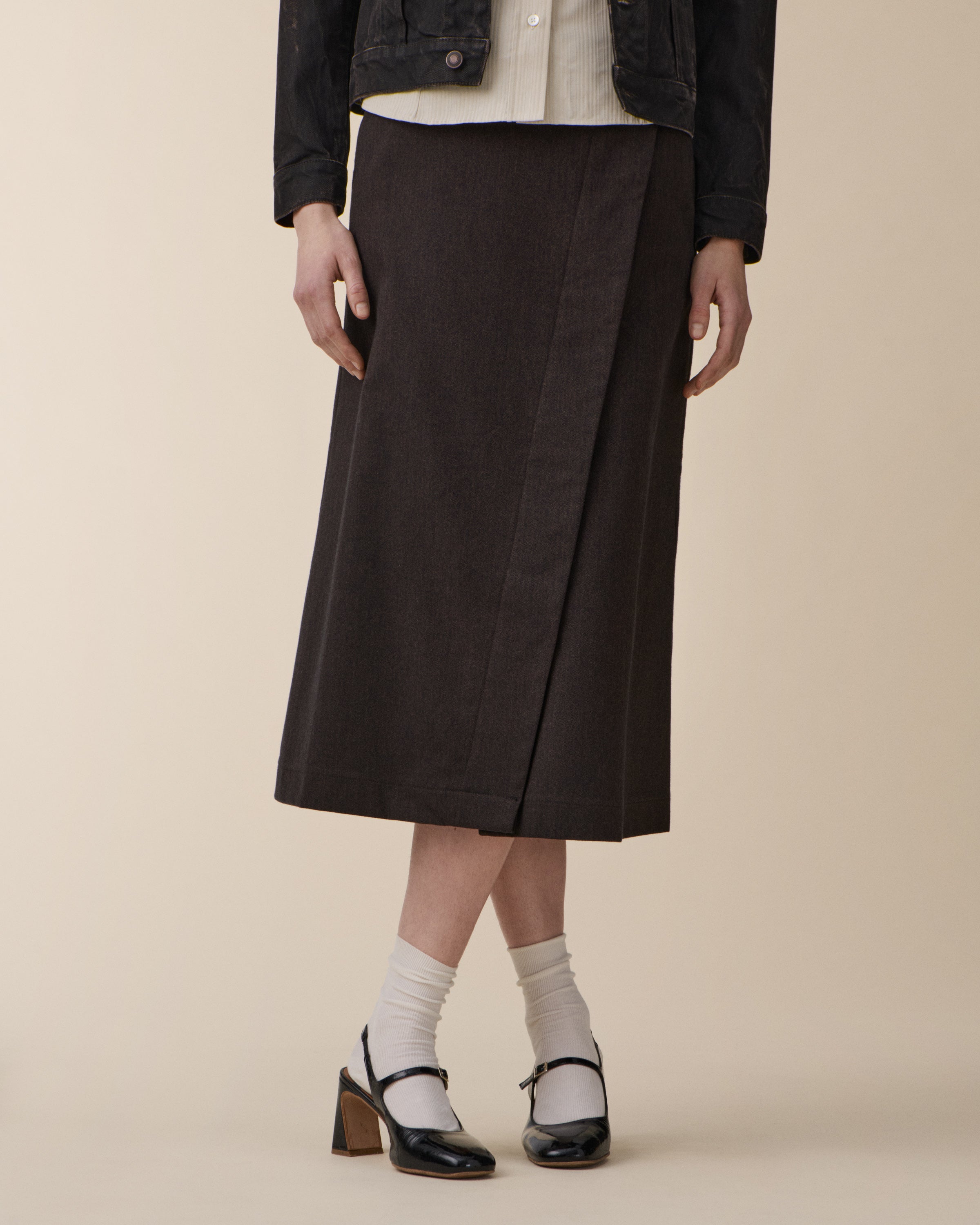 Oceane Brown Herringbone