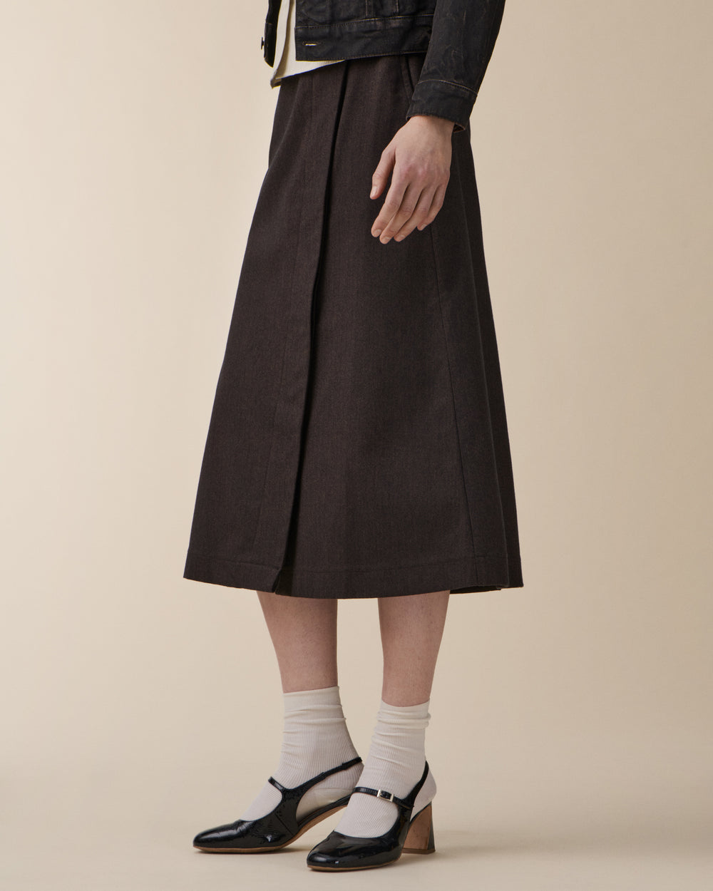 Oceane Brown Herringbone