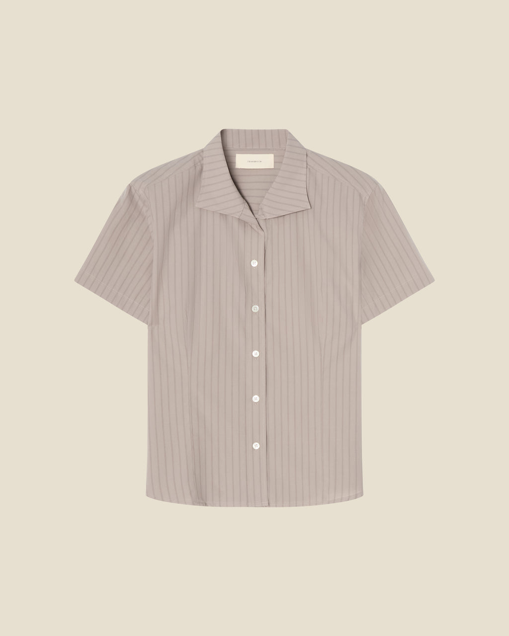 Siri Greige Stripe flat (beige background)