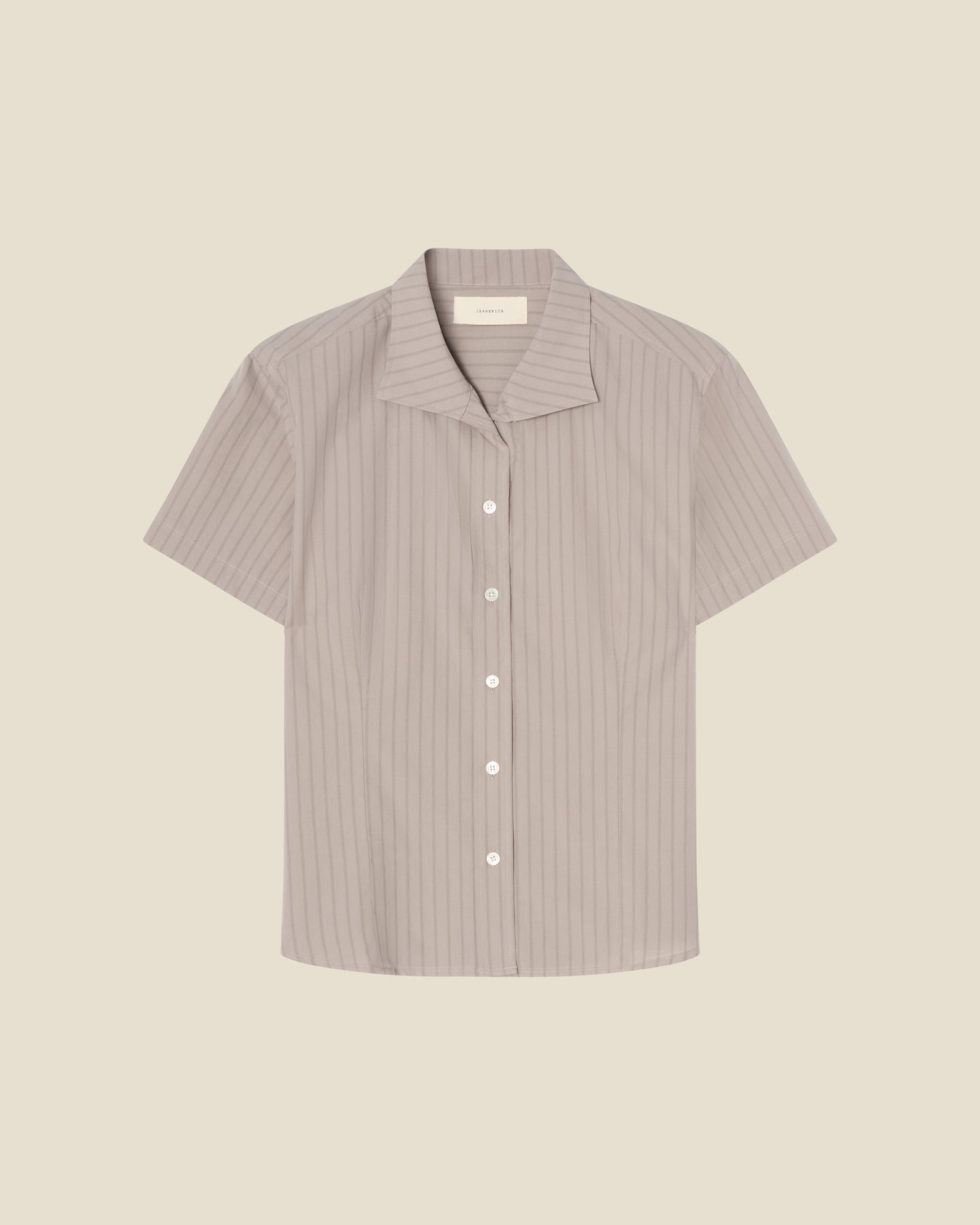 Siri Greige Stripe flat (beige background)