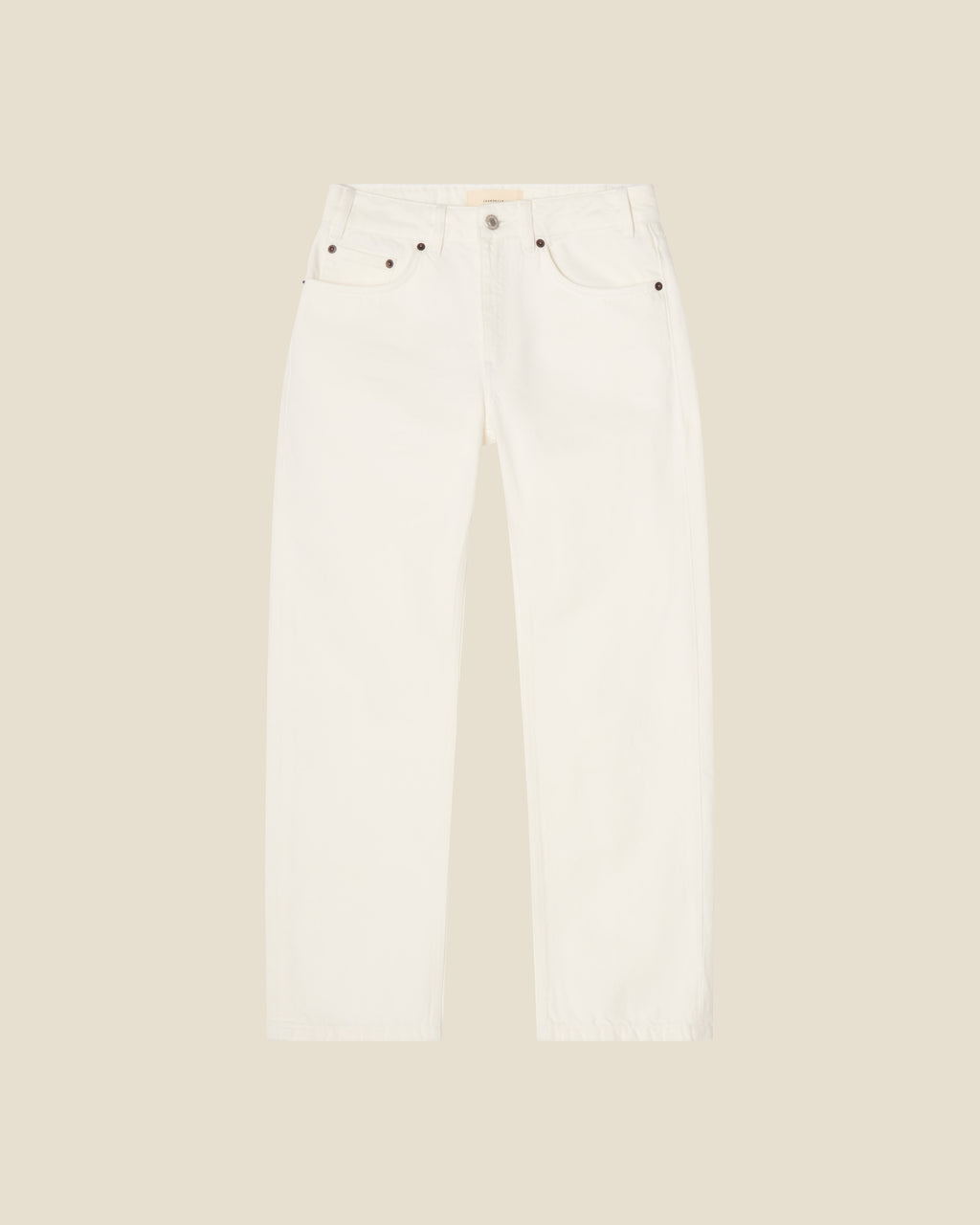 Sisli Cropped Natural White