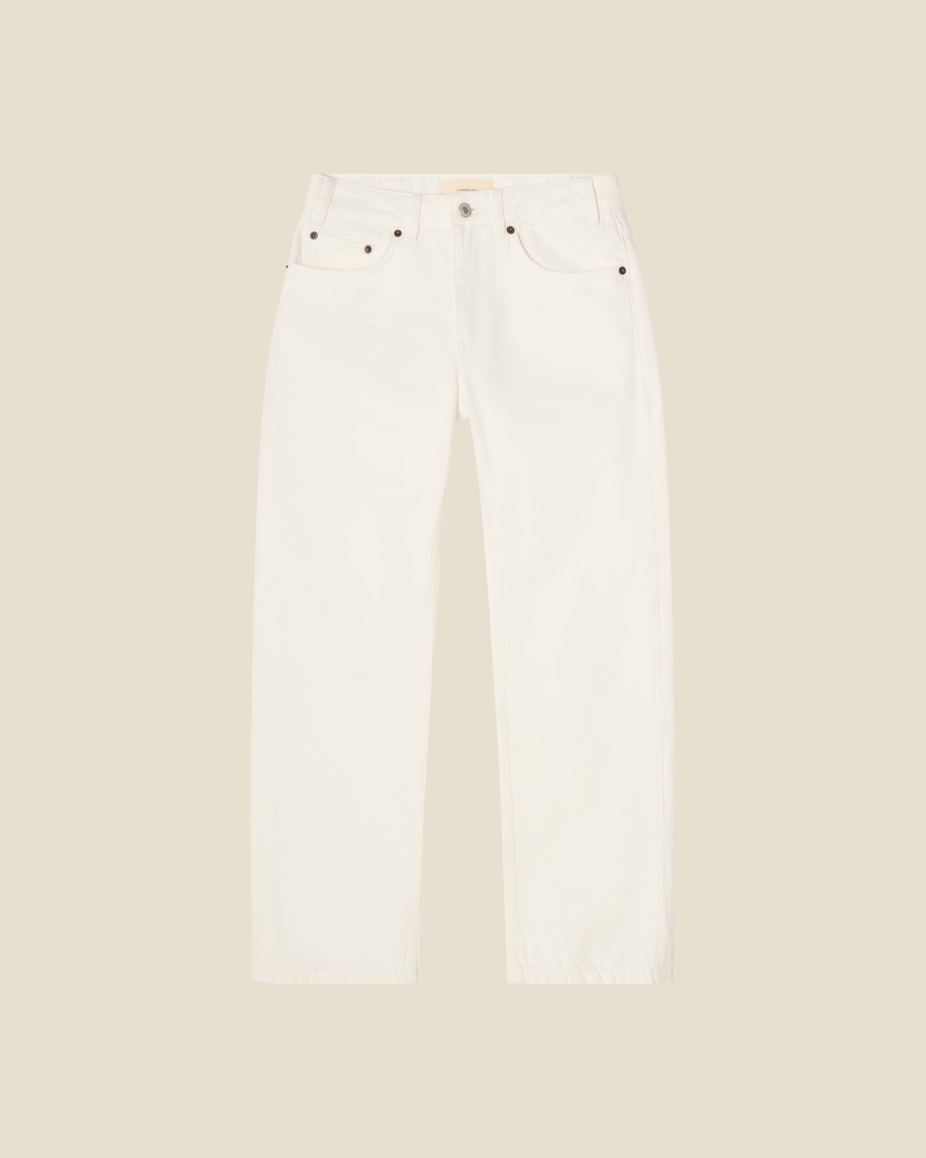 Sisli Cropped Natural White