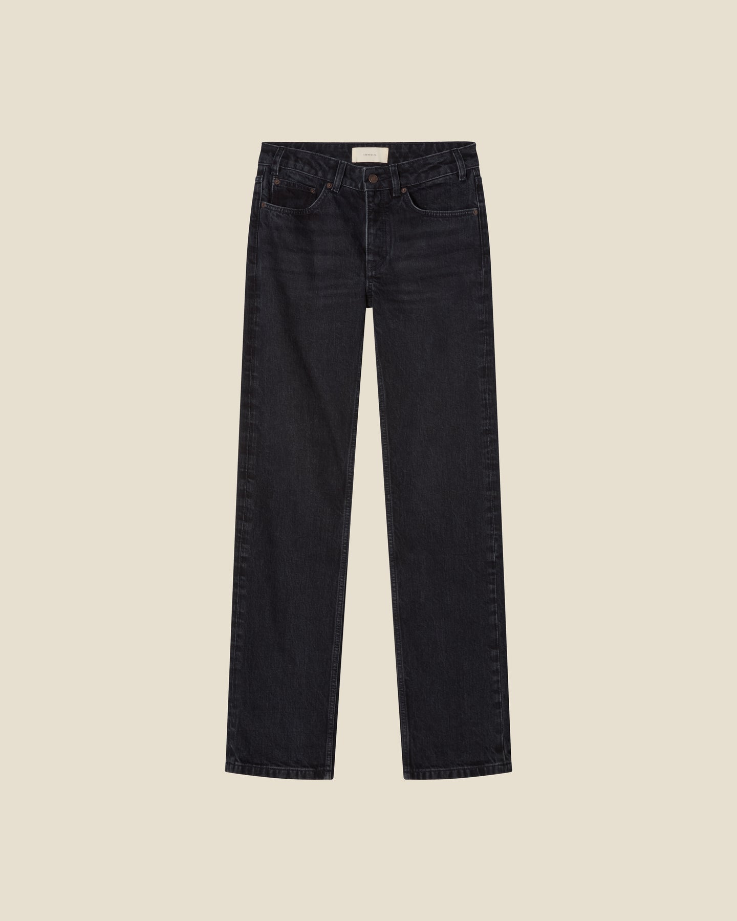 Sisli Blue Black flat (beige background)