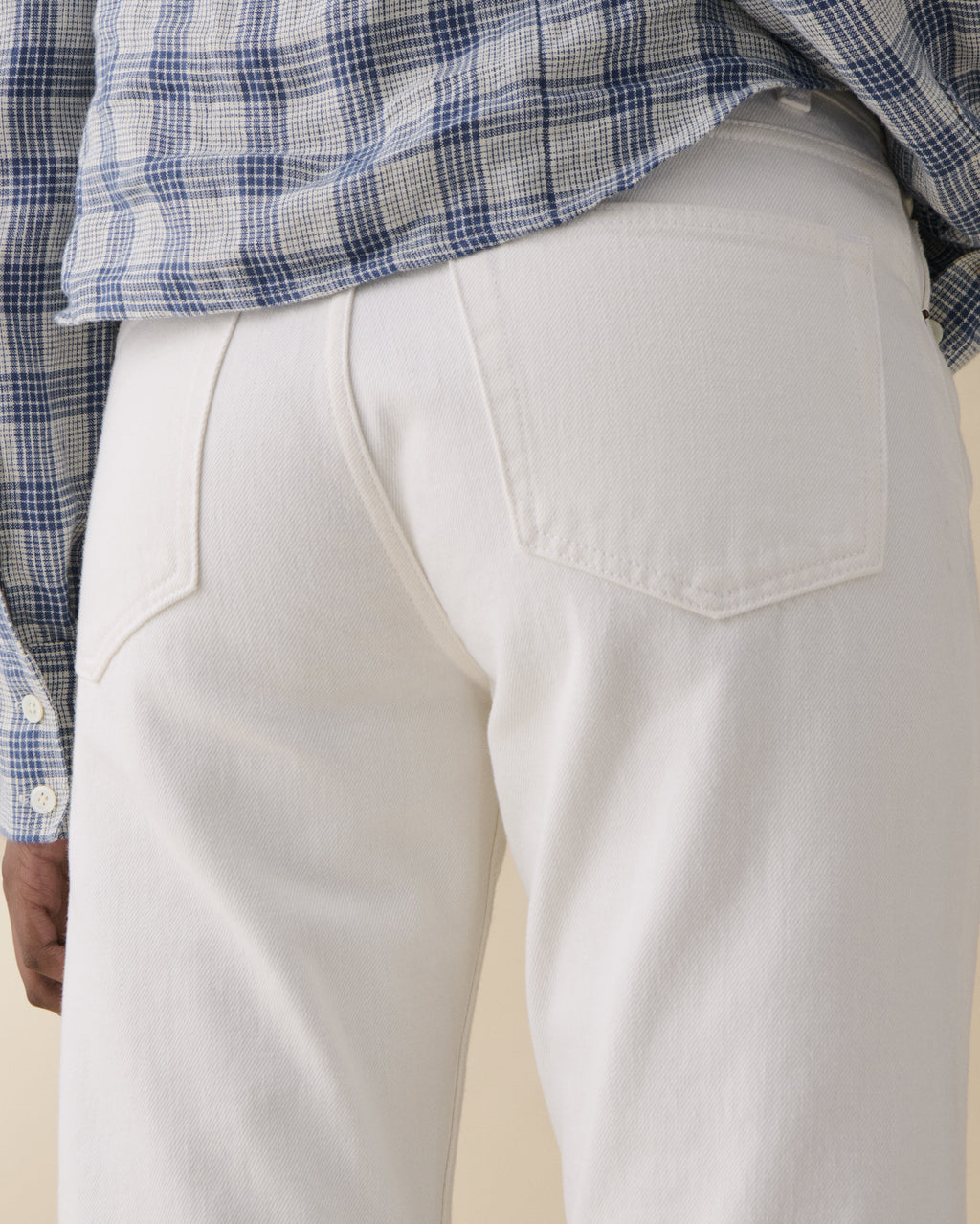 Sisli Cropped Natural White