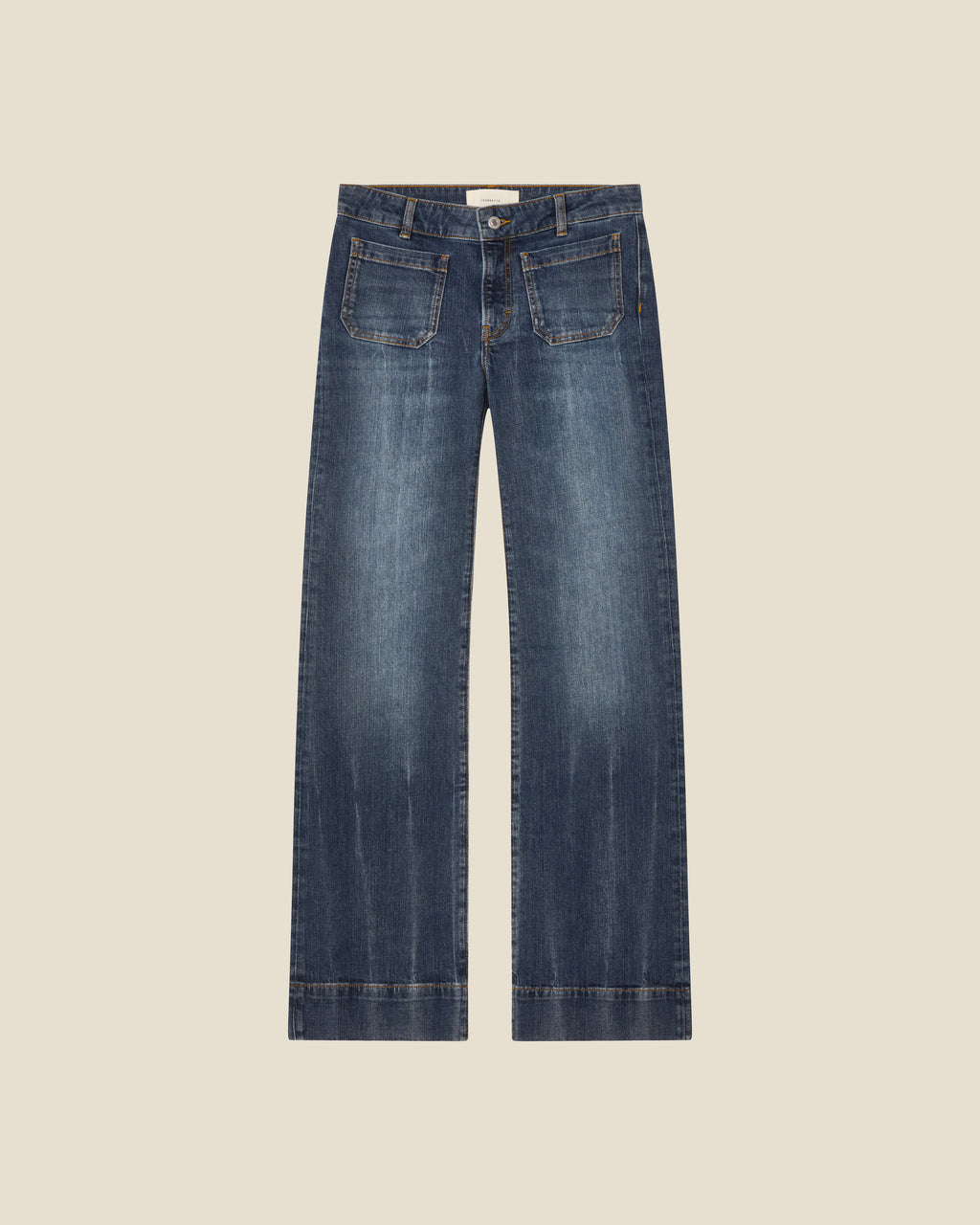 St Monica Low Grey Cast Indigo