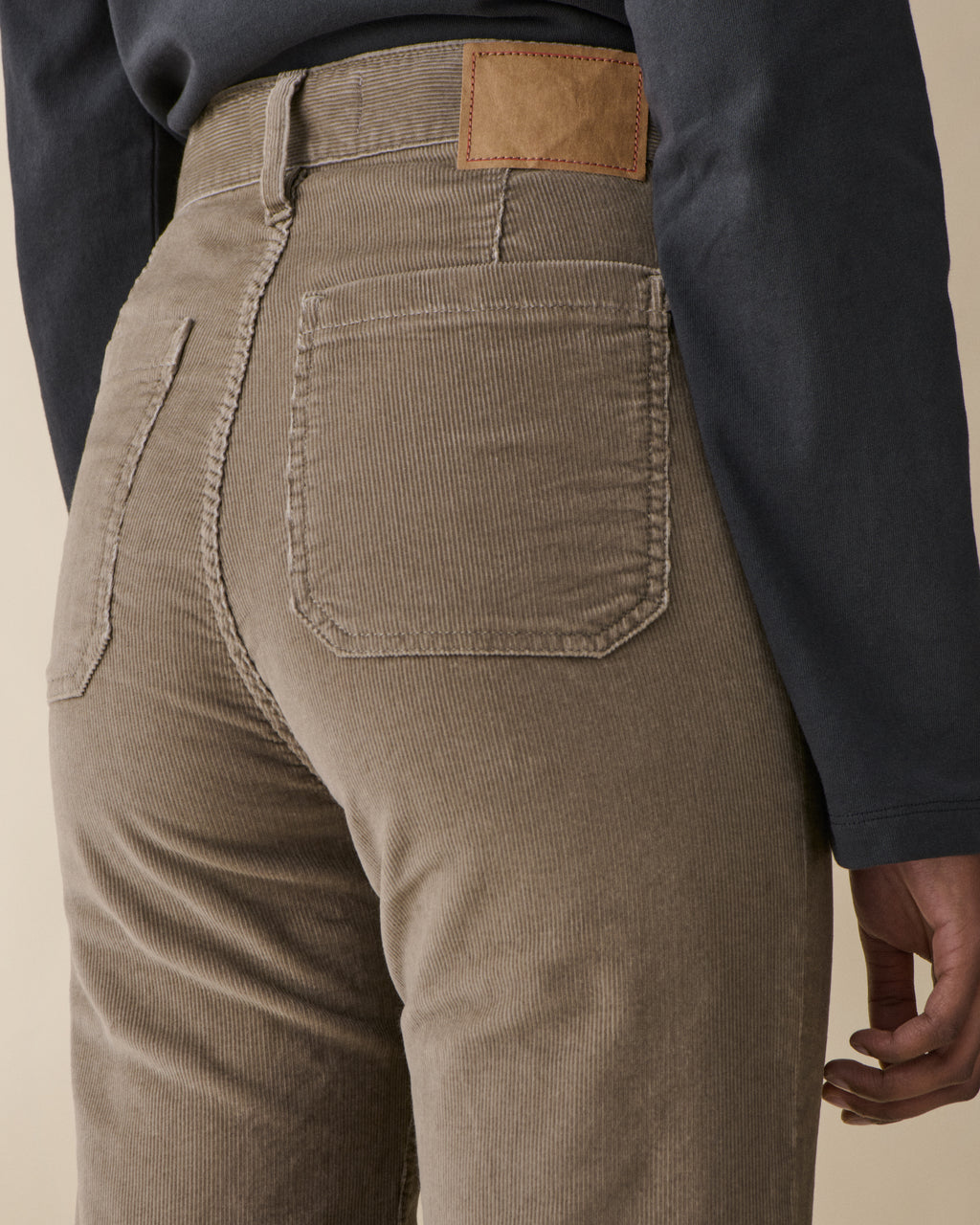 St Monica Grey Corduroy