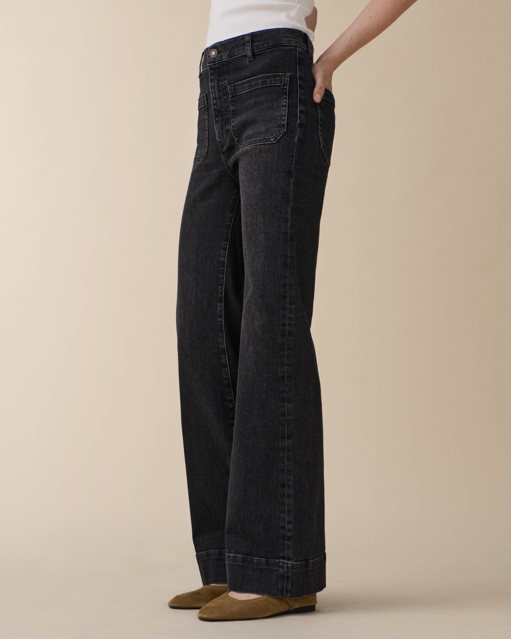 St Monica Washed Black