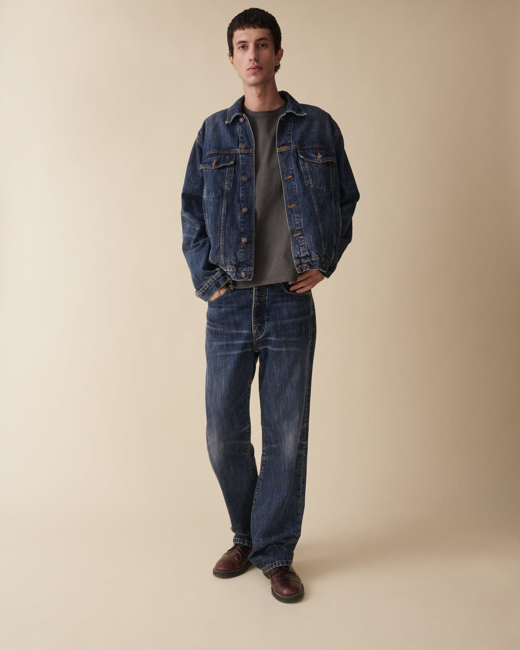 Vega Dark Blue Righe