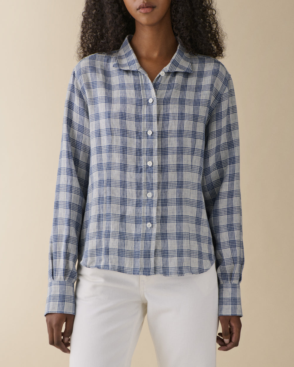Vera Blue White Check