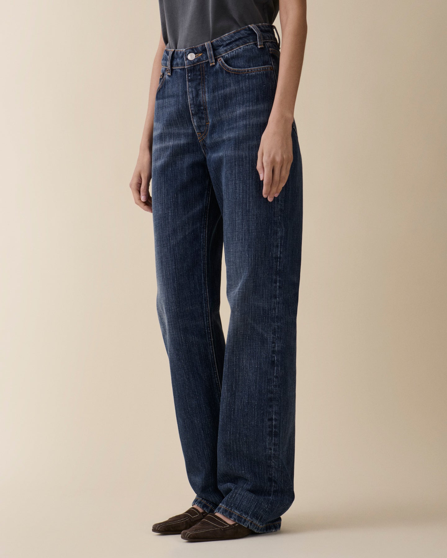 Virgo Dark Blue Righe