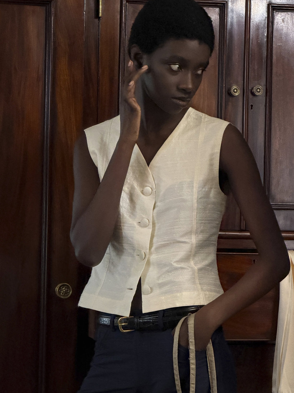 Ada Silk Ivory