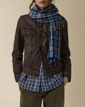 Aira Scarf Blue — JEANERICA Atelier x Begg x Co