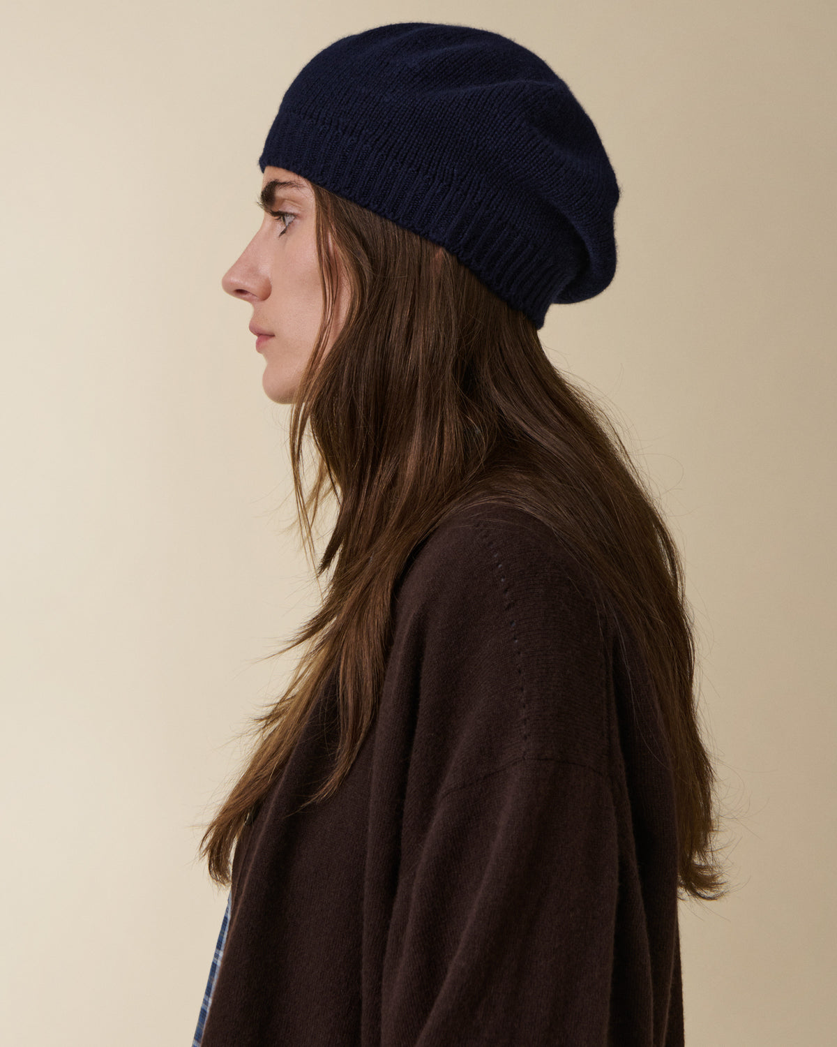 Fiona Beret Navy — JEANERICA Atelier x Begg x Co
