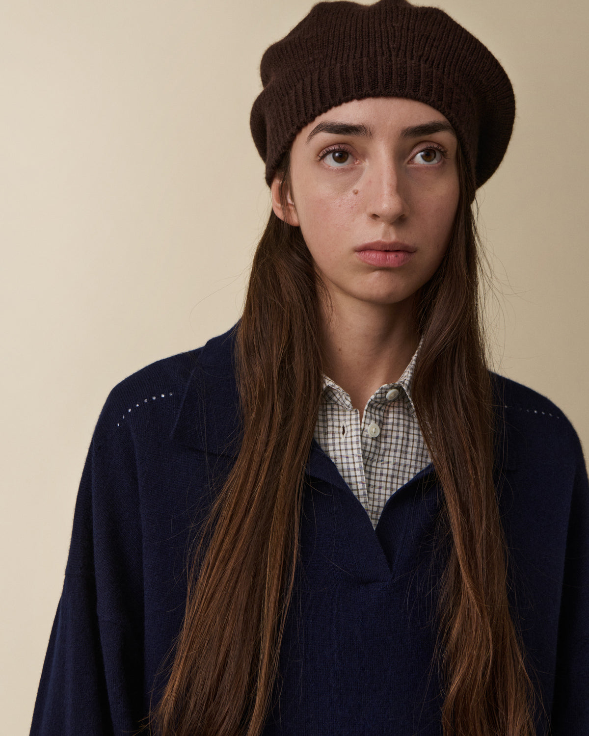 Fiona Beret Truffle — JEANERICA Atelier x Begg x Co