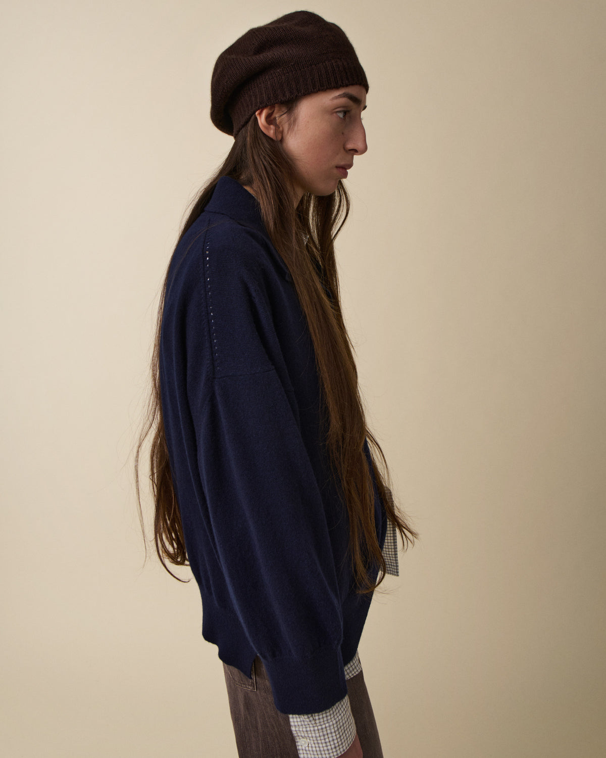 Fiona Beret Truffle — JEANERICA Atelier x Begg x Co