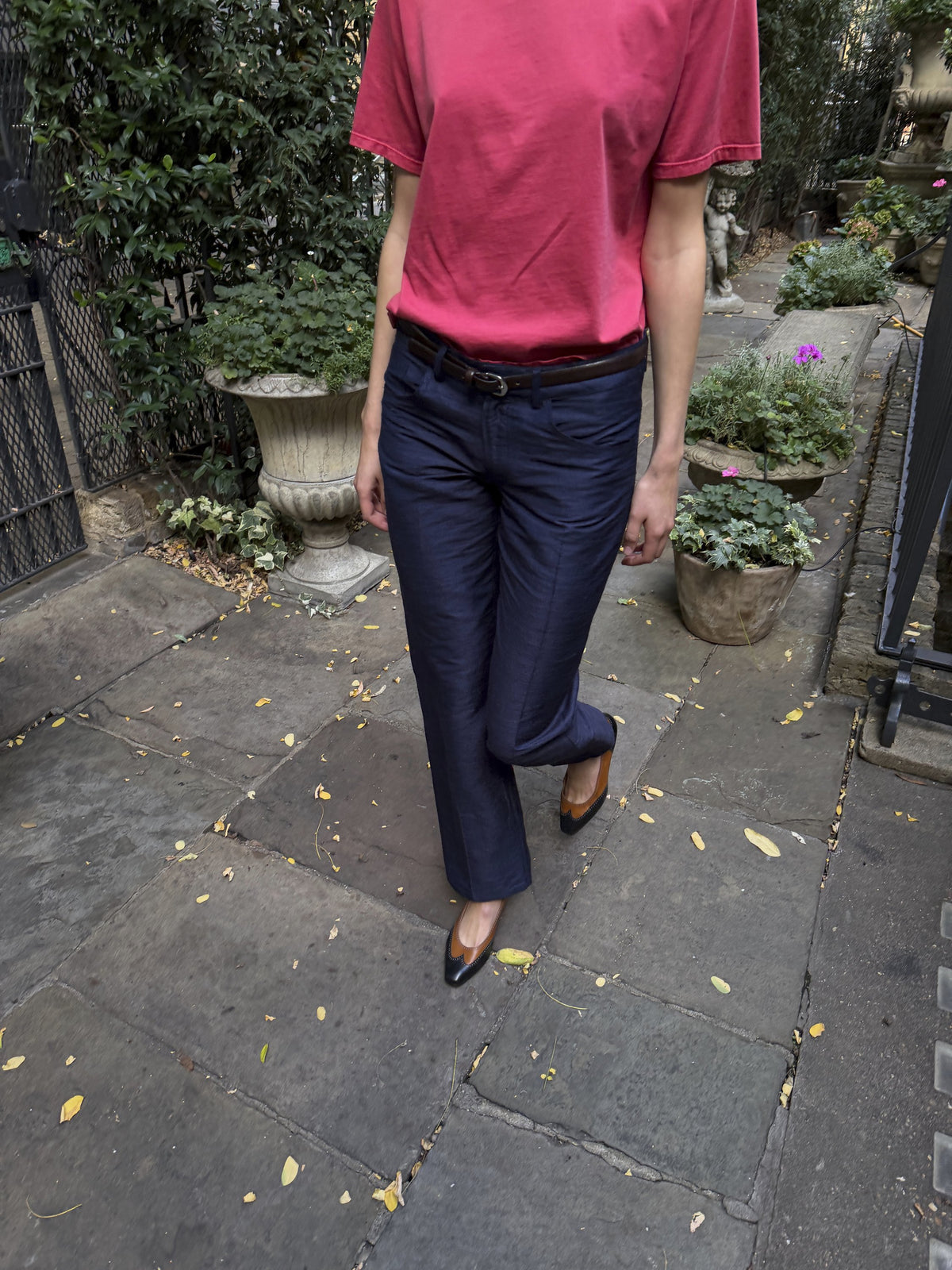 Kyoto Droit Silk Navy