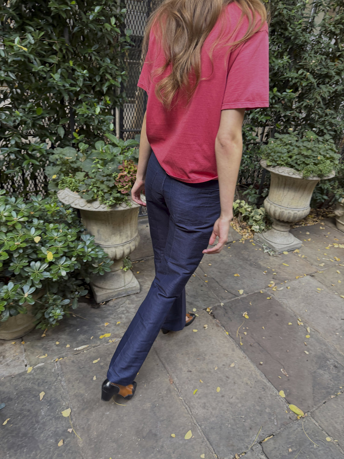 Kyoto Droit Silk Navy